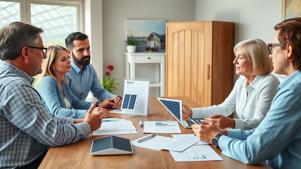 solar companies nj solar installation cost conference representatives and homeowners comparing quotes
