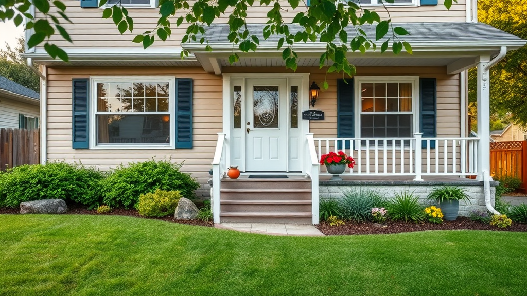real estate staging nj - professional home stager enhancing curb appeal for a new jersey home