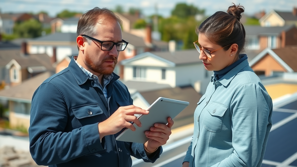 NJ solar consultant rooftop site assessment for custom solar panel system design