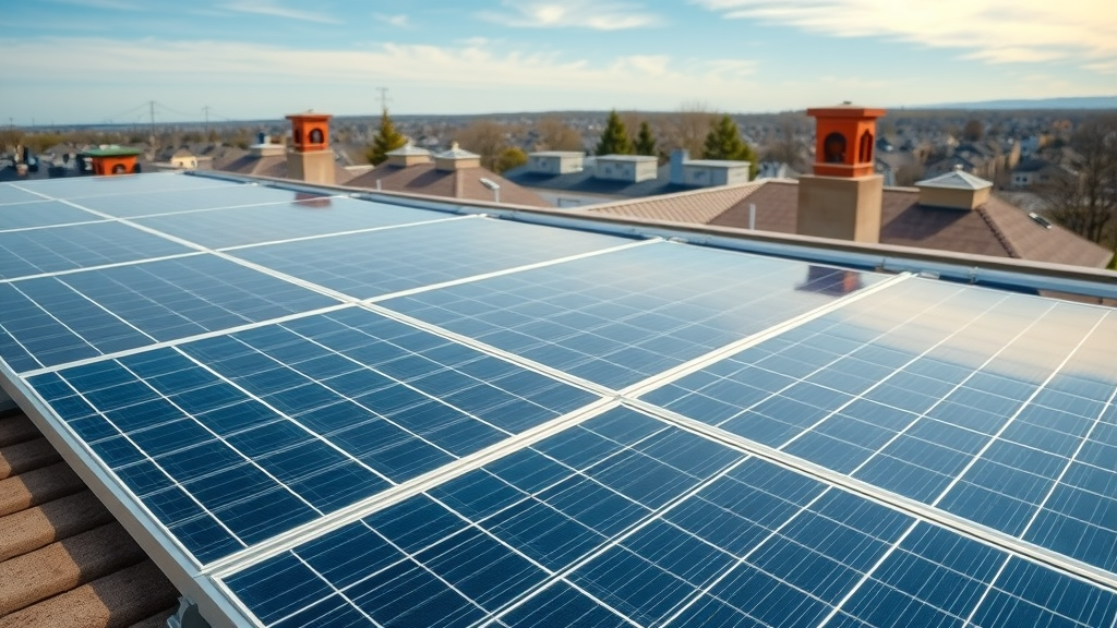 modern solar panels on a New Jersey rooftop, solar panel installation cost NJ