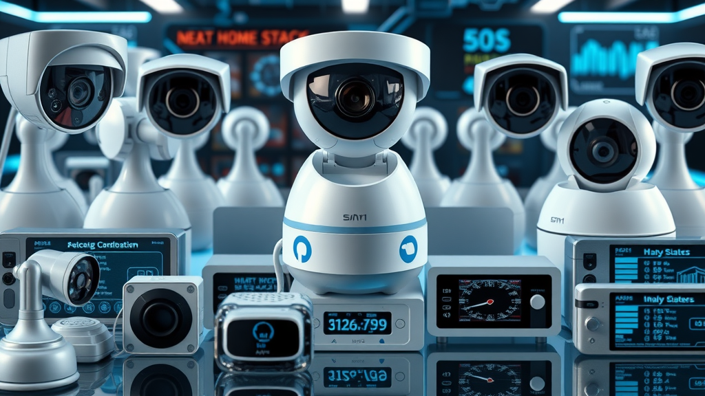comparison of leading smart home security devices and control panels, smart home safety tips