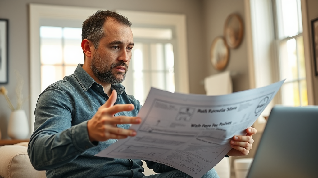 experienced bathroom remodeler contractor in new jersey discussing remodeling project plans with homeowner